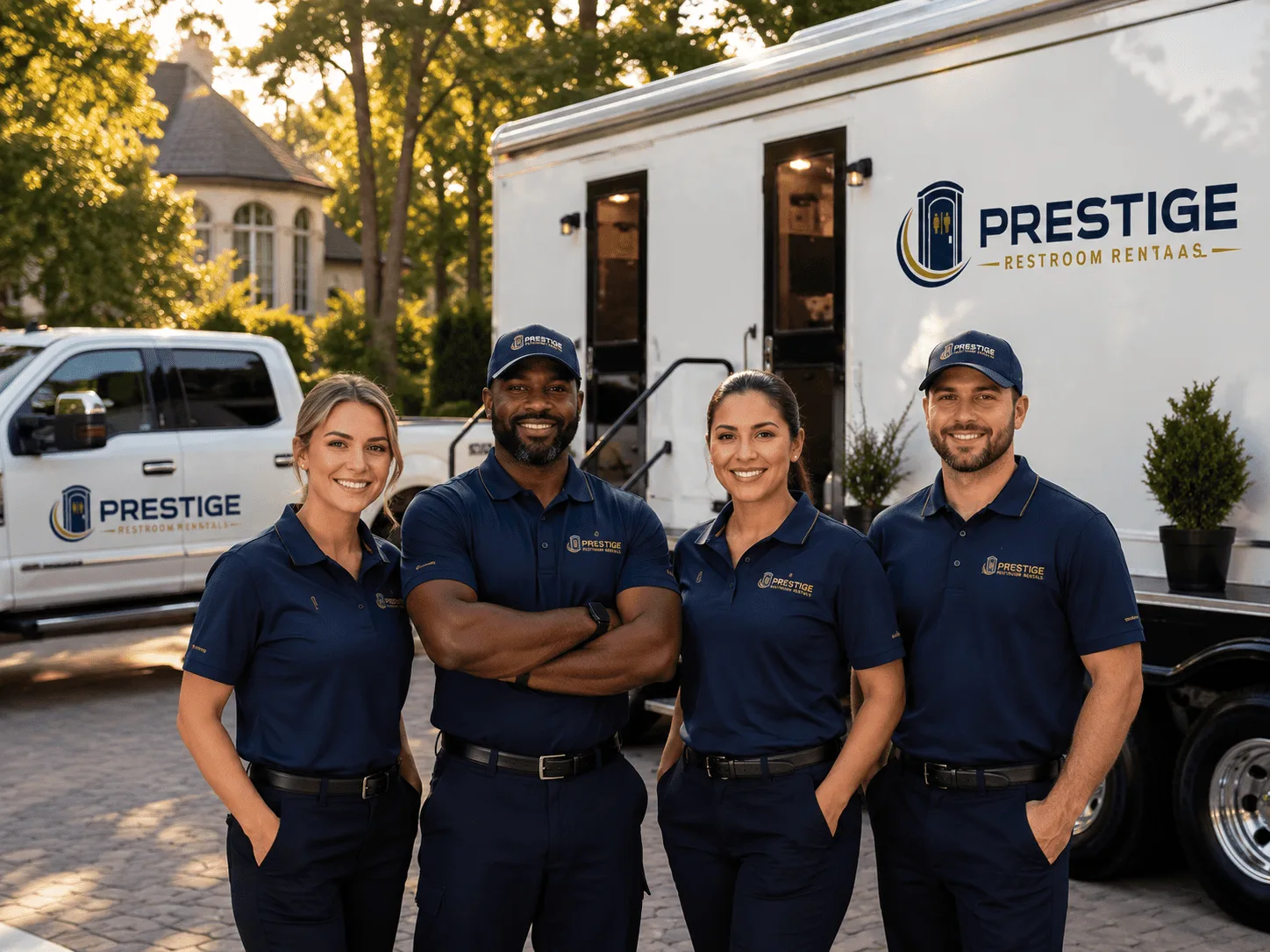 Trusted Luxury Portable Restrooms company in Orchard, TX